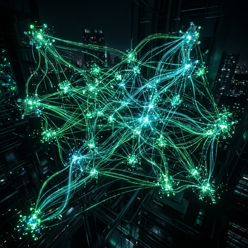 Abstract Artificial Intelligence Illustration